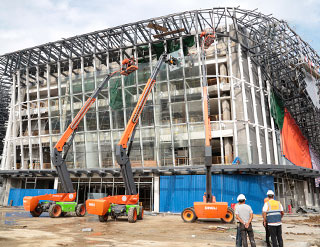 Gewerbliches komplexes Projekt