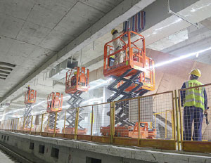 U-Bahn-Station Projekt